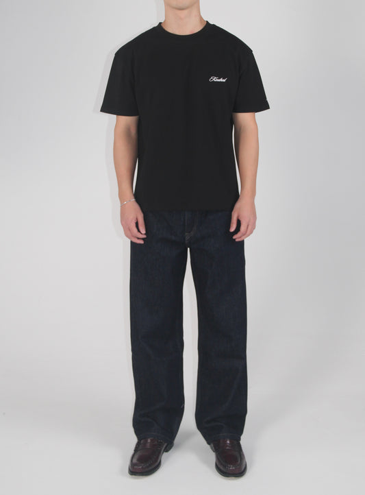 EMBROIDERED SIGNATURE T - NOIR