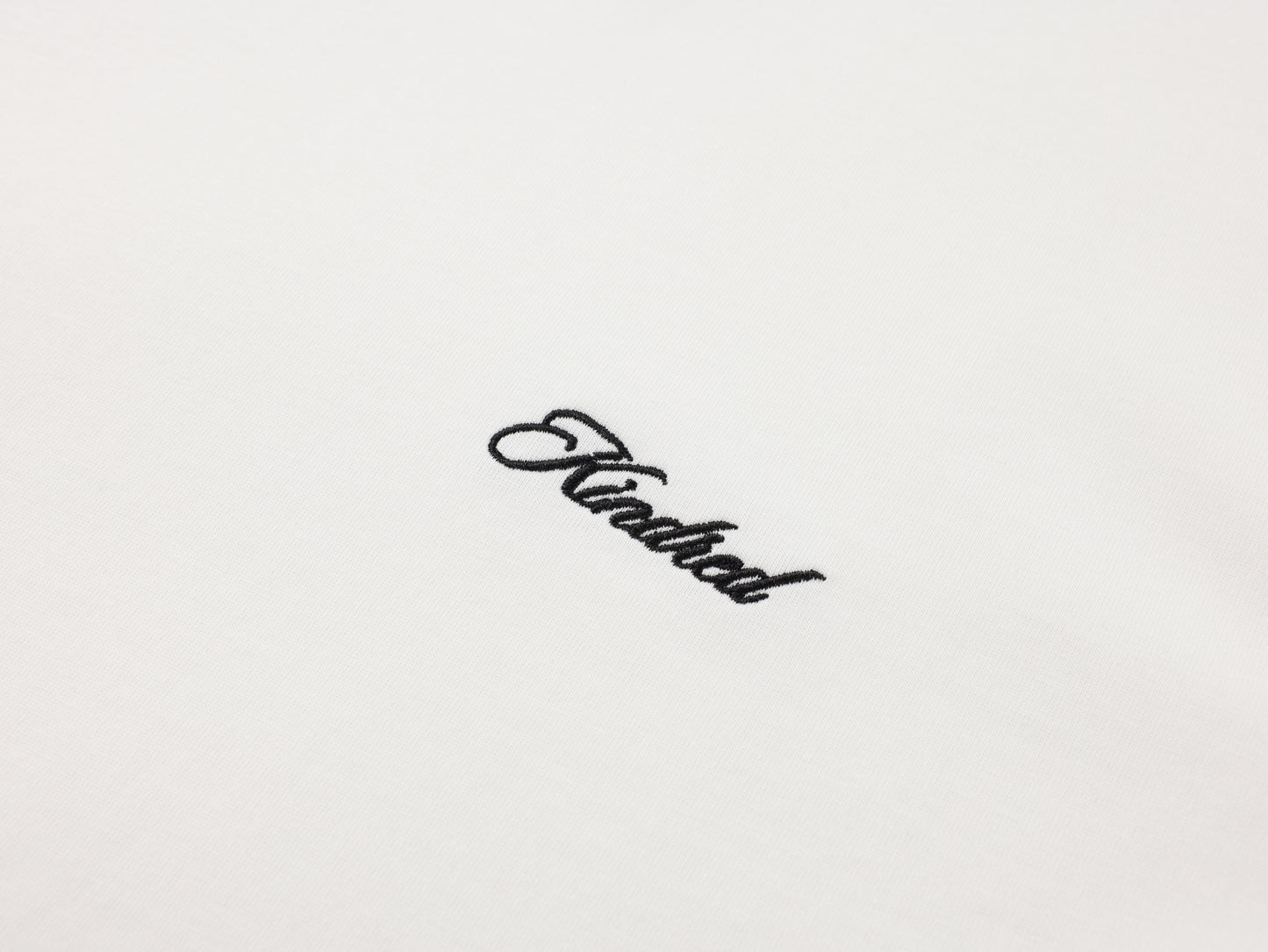 EMBROIDERED SIGNATURE T - IVORY