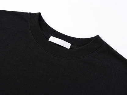 EMBROIDERED SIGNATURE T - NOIR