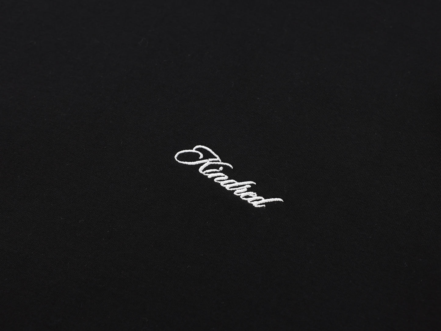 EMBROIDERED SIGNATURE T - NOIR