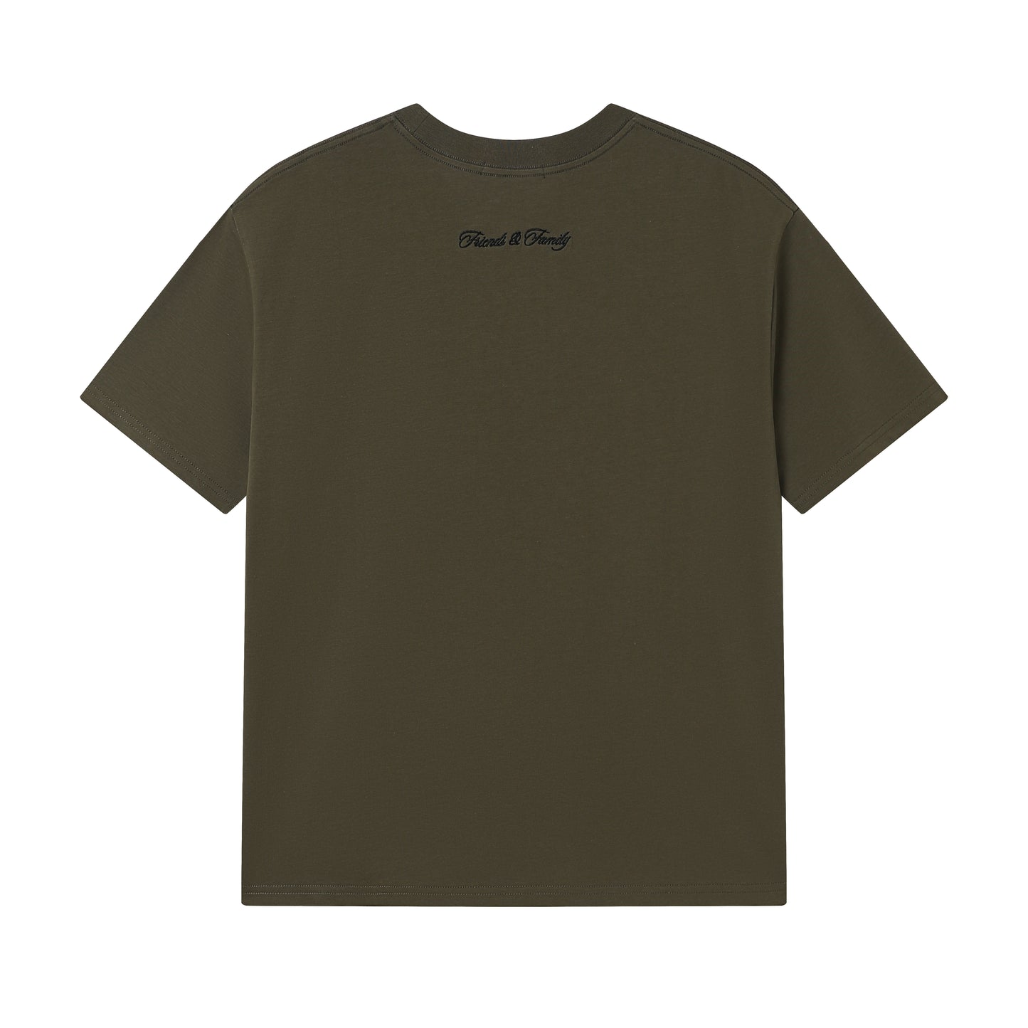 EMBROIDERED SIGNATURE T - SAGE